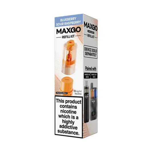 Relx Max-Go Replacement Pods (Pack of 5)