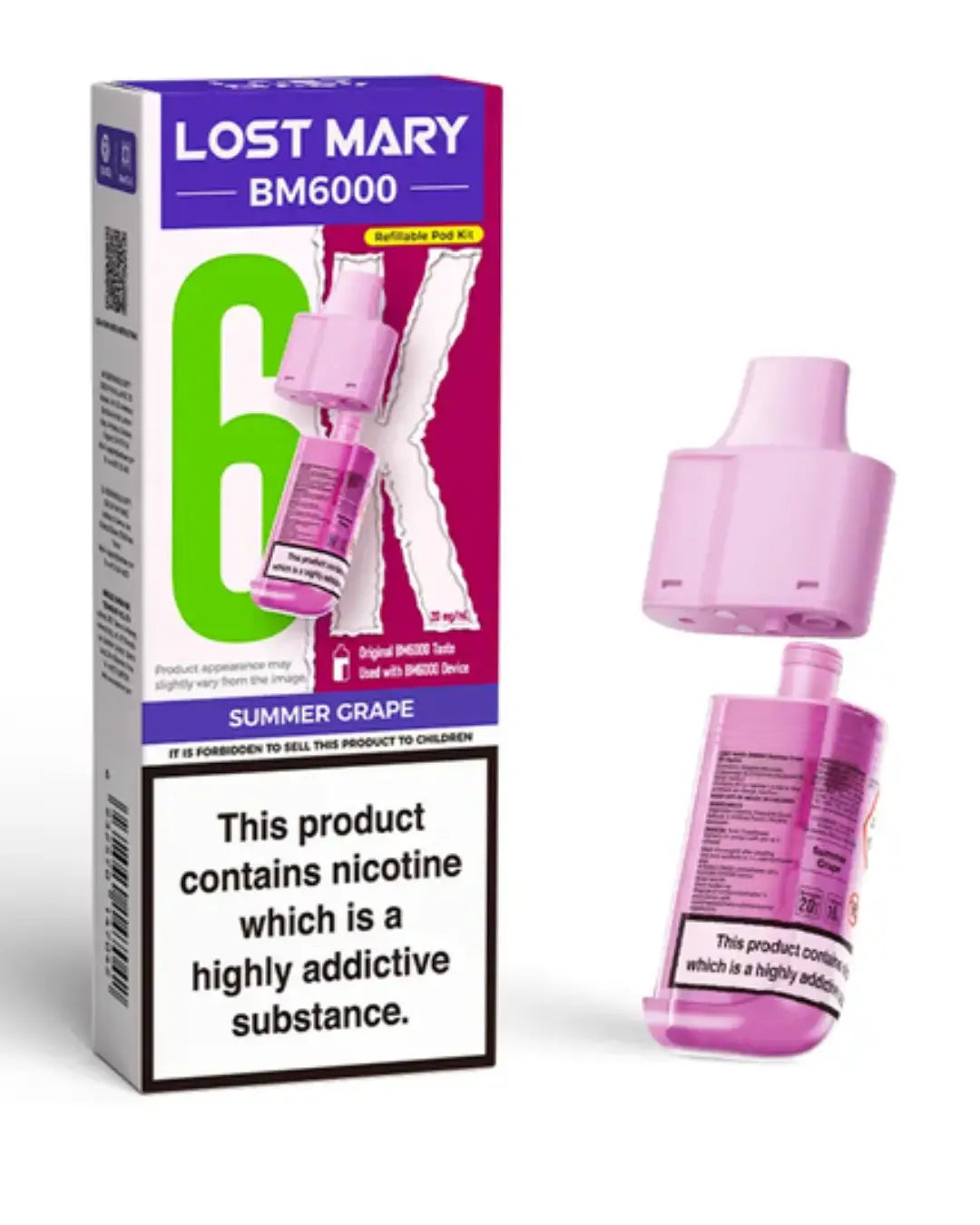Lost Mary BM6000 Replacement Pods (Pack of 5)