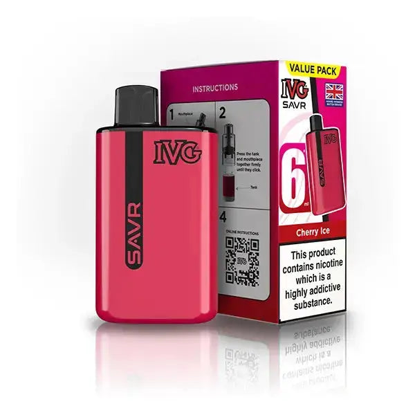 IVG SAVR 3000 Puffs Pre-Filled Pod Kit (Pack of 5) IVG