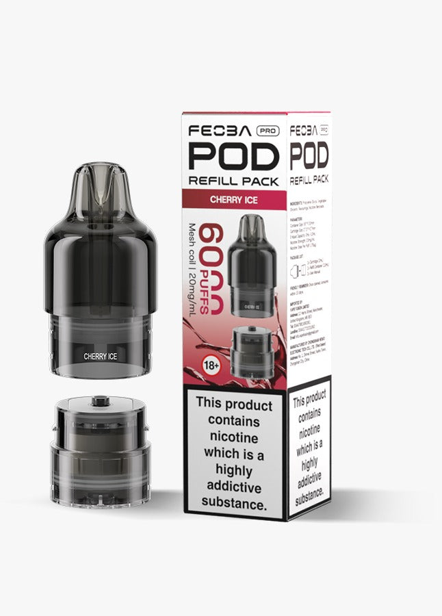 Feoba Pro 6000 Replacement Pods (Pack of 5) Feoba