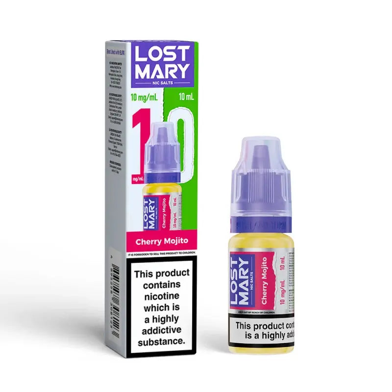 Lost Mary Nic Salts 10mg (Pack of 10)