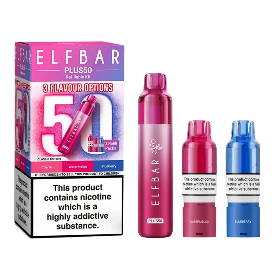 Elf Bar 50K Pre Filled Pod Kit (Pack of 5) Elf Bar