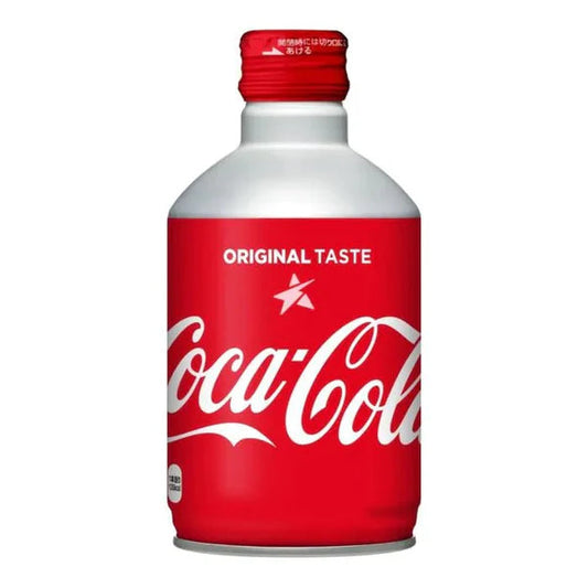 Japanese Coke Cola Metal Bottle (330Ml) (Pack of 24) Coke