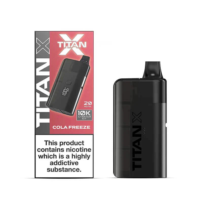 Titan X 10K Pre Filled Pod Kit (Pack of 5) Titan