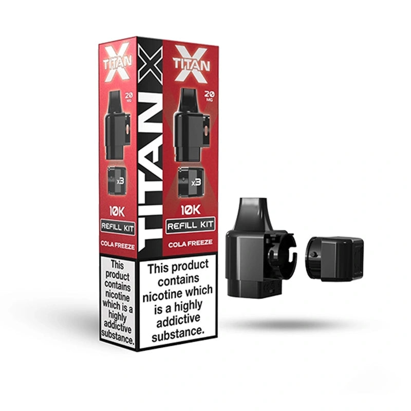 Titan X 10K Replacement Pod Kit (Pack of 5)