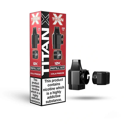 Titan X 10K Replacement Pod Kit (Pack of 10) Titan