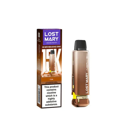 Lost Mary Nera Replacement Pods 15K (Pack of 5) Lost Mary