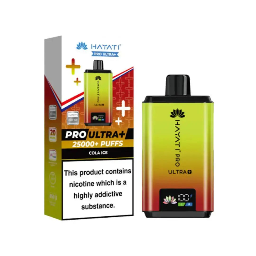 Hayati Pro Ultra 25K Pre-filled Pod Kit (Pack of 5) Hayati