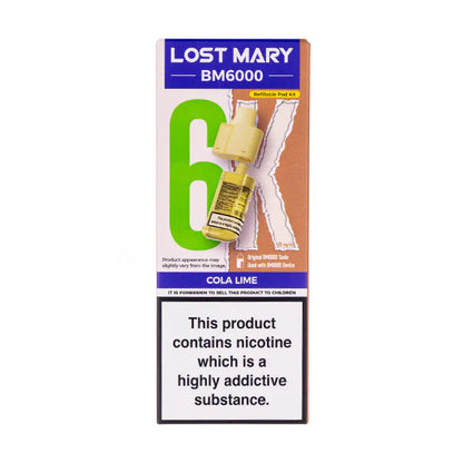 Lost Mary BM6000 Pre-Filled Pod Kit (Pack of 5)