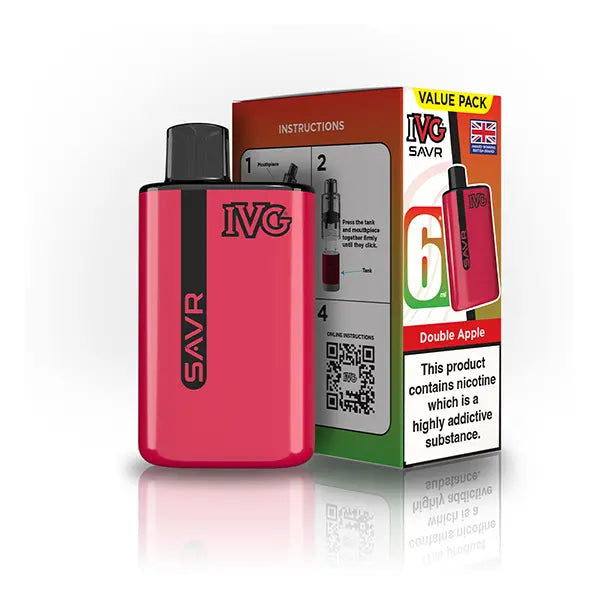 IVG SAVR 3000 Puffs Pre-Filled Pod Kit (Pack of 5) IVG