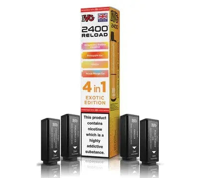 IVG 2400 4 in 1 Reload Replacement Pods (Pack of 5) IVG