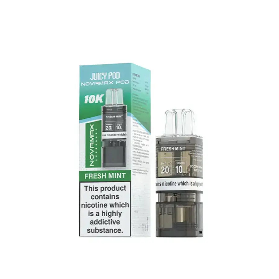 Juicy Pod Novamax 10K Replacement Pods (Pack of 10) Juicy Pod