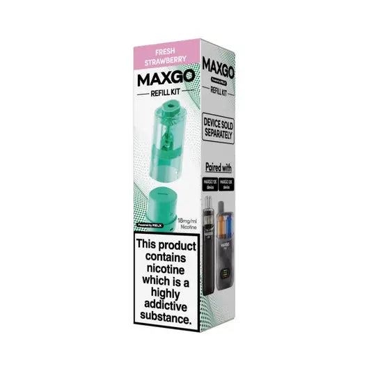 Relx Max-Go Replacement Pods (Pack of 5)