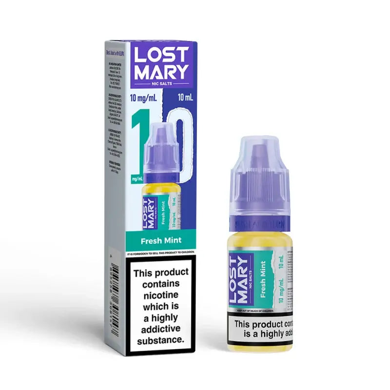 Lost Mary Nic Salts 10mg (Pack of 10)