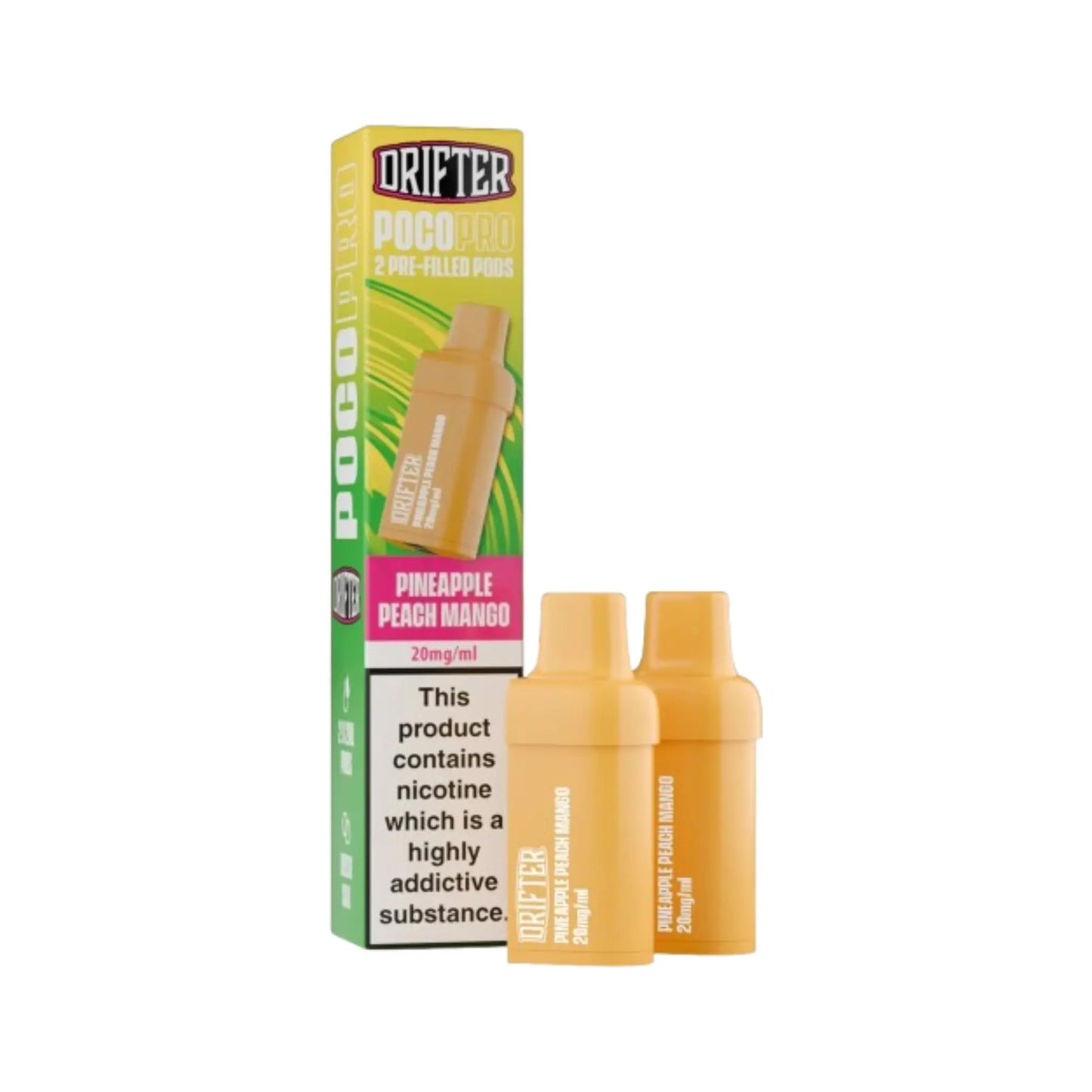 Drifter 2ML Poco Pro Replacement Pods (pack of 10)