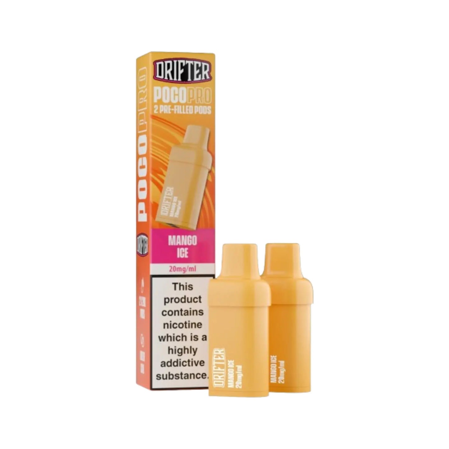 Drifter 2ML Poco Pro Replacement Pods (pack of 10)