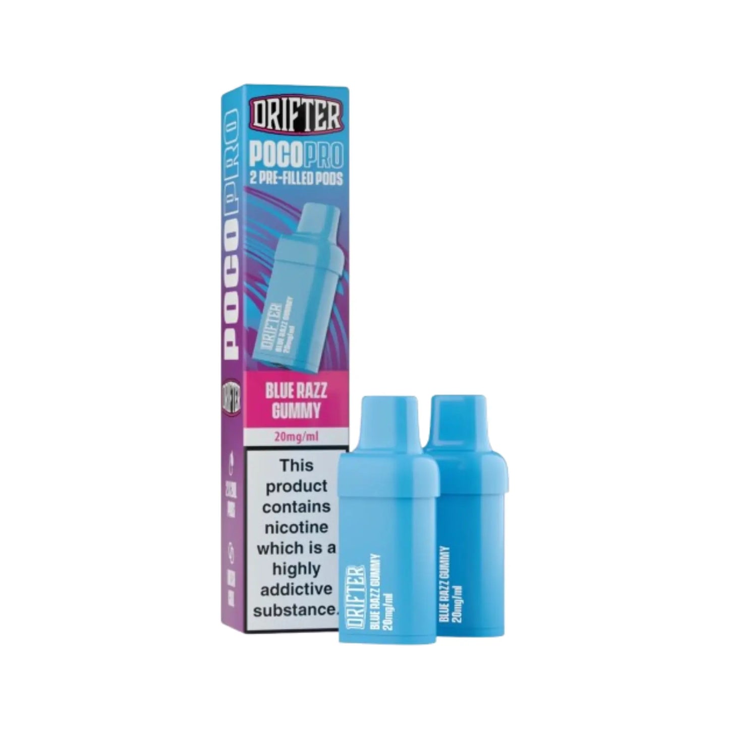Drifter 2ML Poco Pro Replacement Pods (pack of 10)
