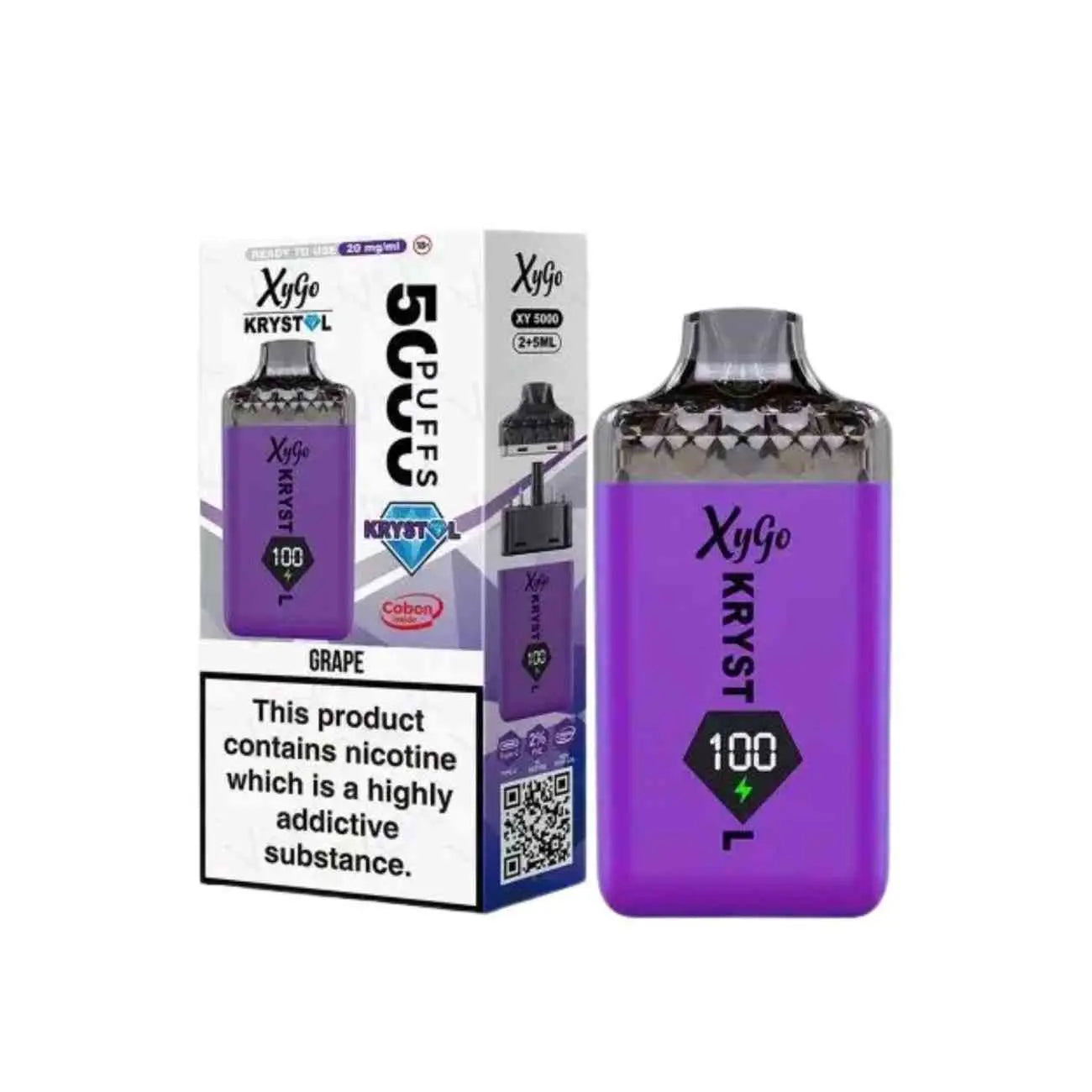 XYGO 5000 Krystal Prefilled Pod Kit (Pack of 1)