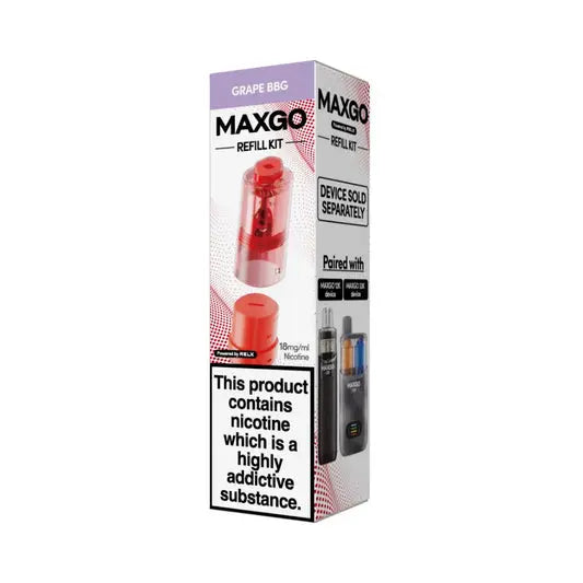 Relx Max-Go Replacement Pods (Pack of 5)
