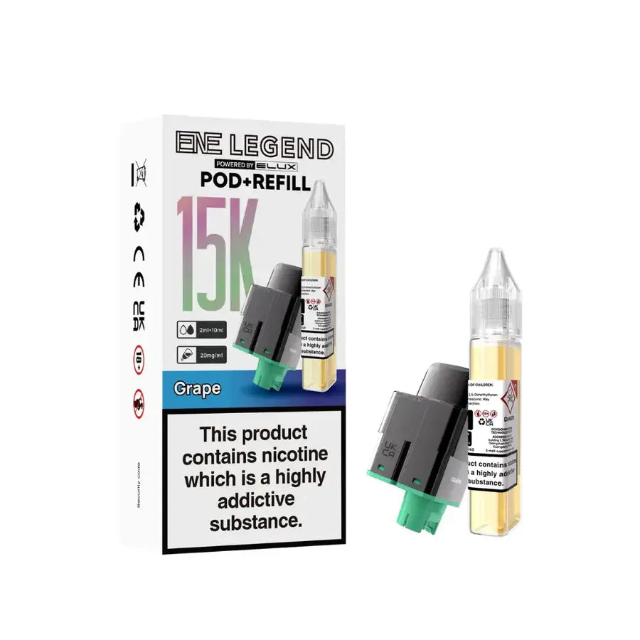 ENE Legend 15K Replacement Pod (Pack of 5)