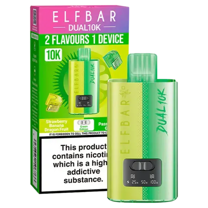 Elfbar Dual 10k Pre-Filled Pod Kit (Pack of 5) Elf Bar