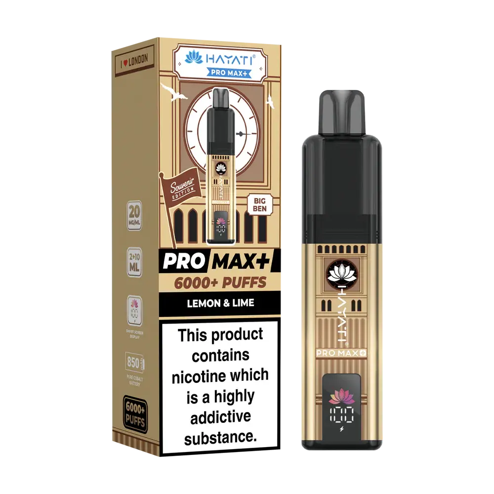 Hayati Pro Max+ Souvenir Edition Pre-Filled Pod Kit (Pack of 5)