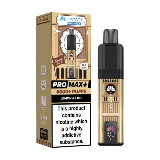 Hayati Pro Max+ Souvenir Edition Pre-Filled Pod Kit (Pack of 5)