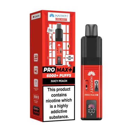 Hayati Pro Max+ Souvenir Edition Pre-Filled Pod Kit (Pack of 5)