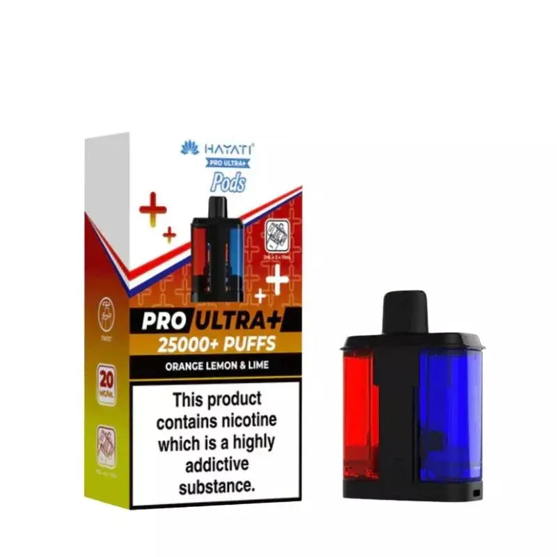 Hayati Pro Ultra 25K Replacement Pods (Pack of 5)