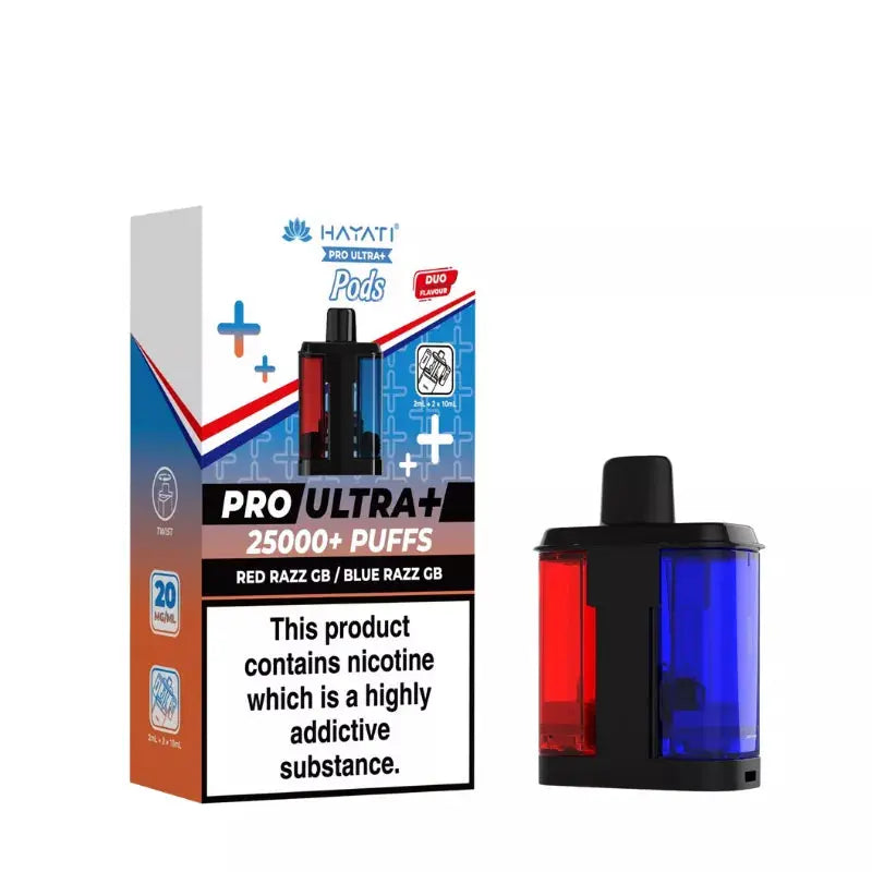 Hayati Pro Ultra 25K Replacement Pods (Pack of 5)