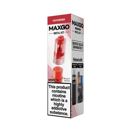 Relx Max-Go Replacement Pods (Pack of 5)
