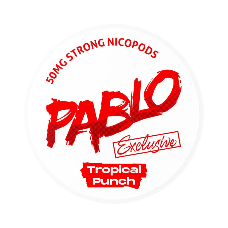 Pablo Exclusive Nic Pouches 50mg (Pack of 10)