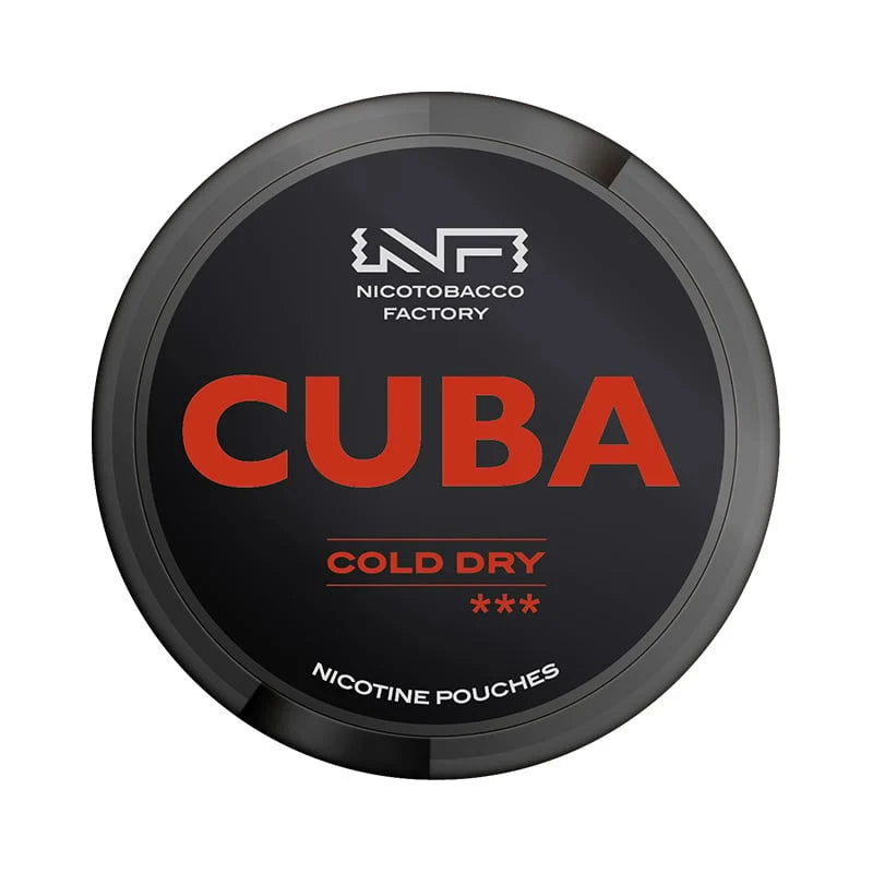 Cuba Black Nicotine Pouches (Pack of 10)