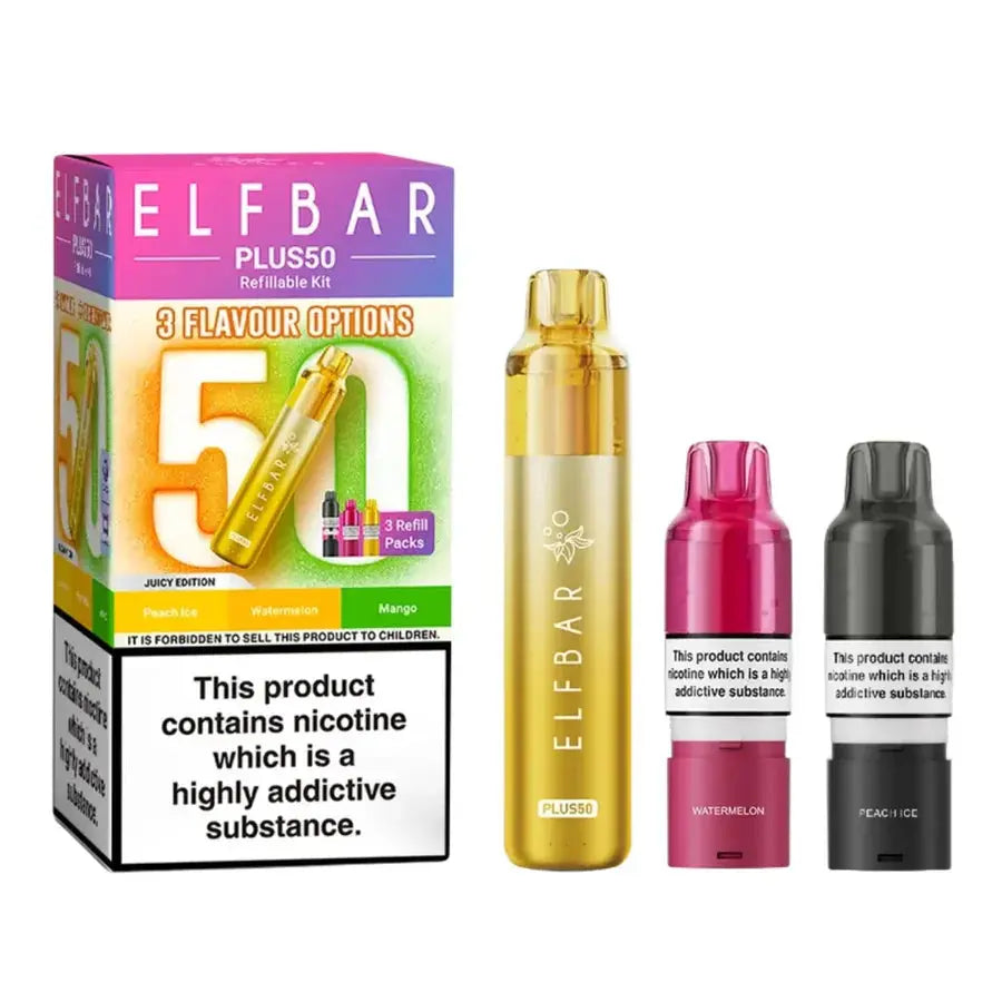 Elf Bar 50K Pre Filled Pod Kit (Pack of 5) Elf Bar