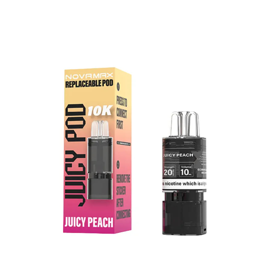 Juicy Pod Novamax 10K Replacement Pods (Pack of 10) Juicy Pod