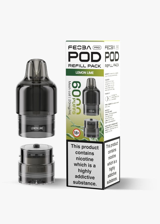 Feoba Pro 6000 Replacement Pods (Pack of 5) Feoba