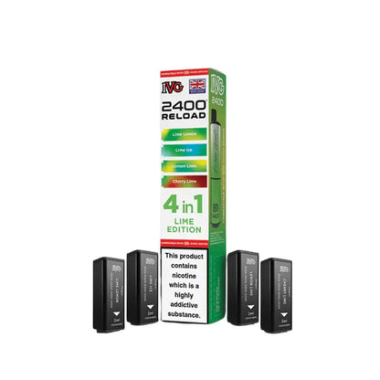 IVG 2400 4 in 1 Reload Replacement Pods (Pack of 5) IVG