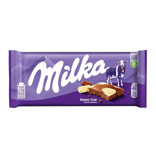 Milka Cowspot Chocolate Bar 90g (Pack of 24)