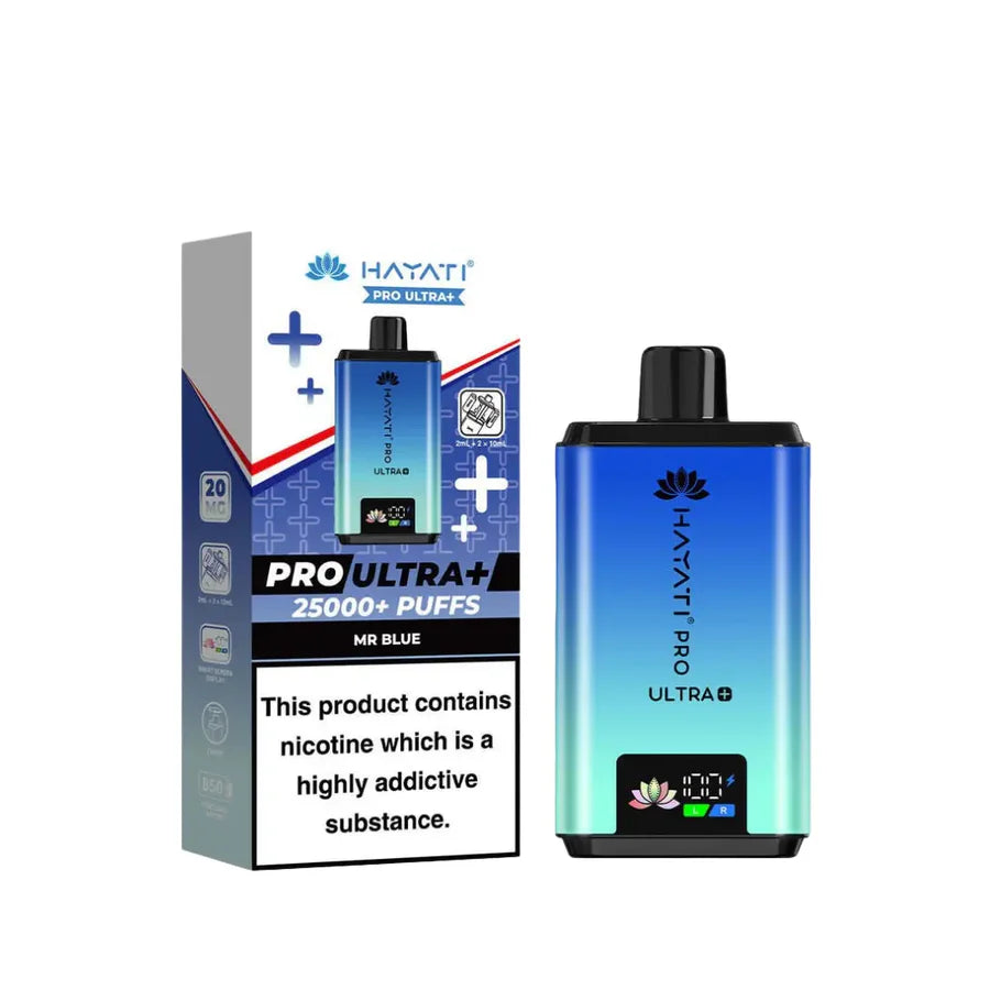 Hayati Pro Ultra 25K Pre-filled Pod Kit (Pack of 5) Hayati