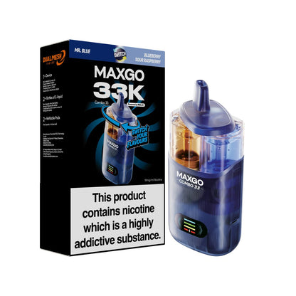 Relx Max-Go 33K Puffs Pre-Filled Pod Kit (Pack of 3)