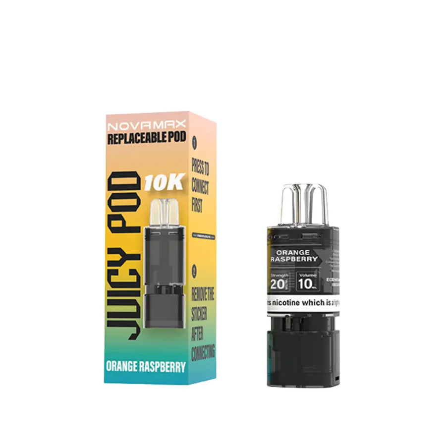 Juicy Pod Novamax 10K Replacement Pods (Pack of 10) Juicy Pod