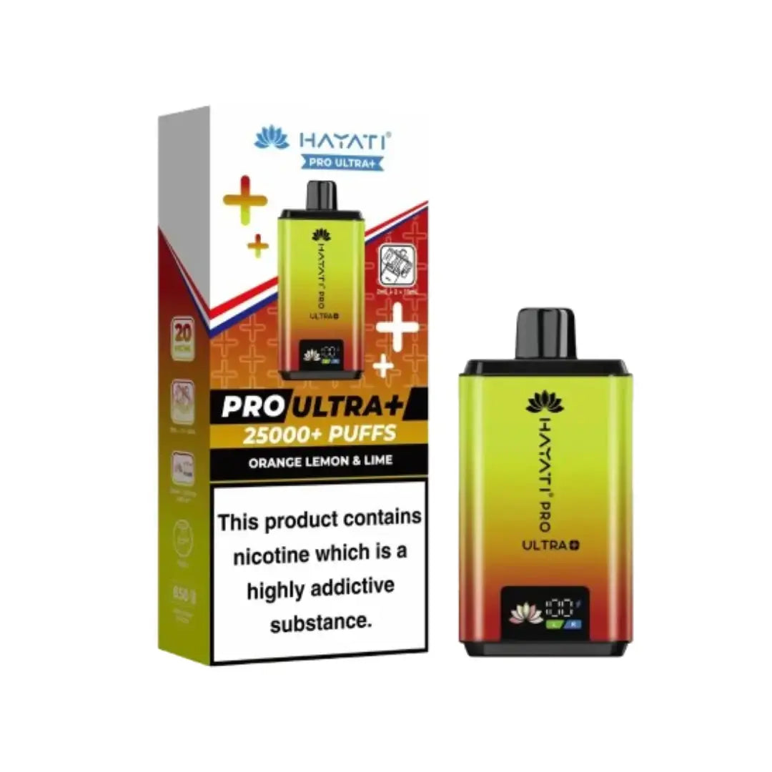 Hayati Pro Ultra 25K Pre-filled Pod Kit (Pack of 5)