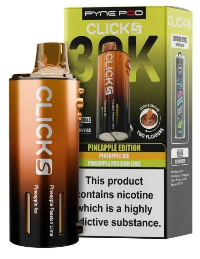 Pyne Pod Click S 30K Replacement Pod (Pack of 5)