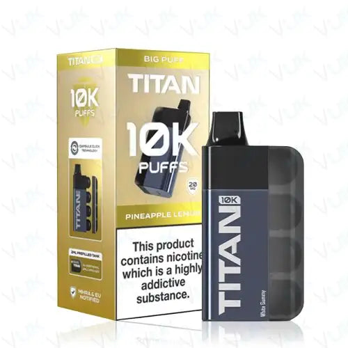 Titan 10K TPD Compliant Vape (Pack of 5)