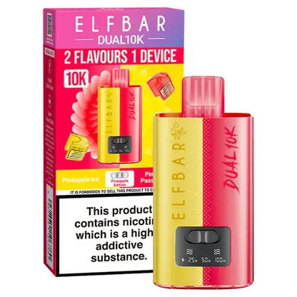 Elfbar Dual 10k Pre-Filled Pod Kit (Pack of 5) Elf Bar