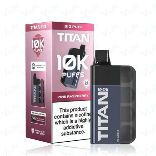 Titan 10K TPD Compliant Vape (Pack of 5)