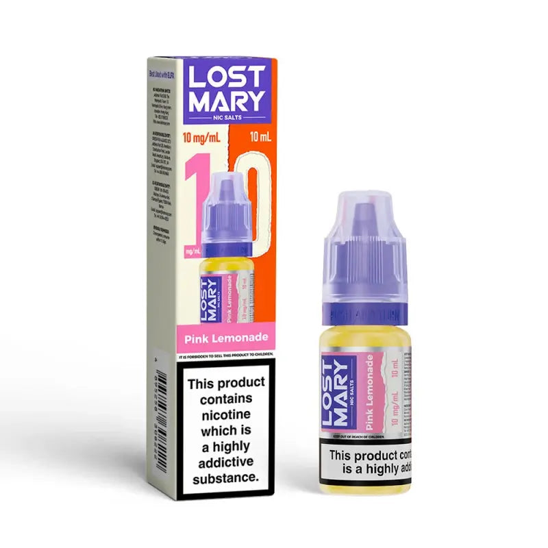 Lost Mary Nic Salts 10mg (Pack of 10)
