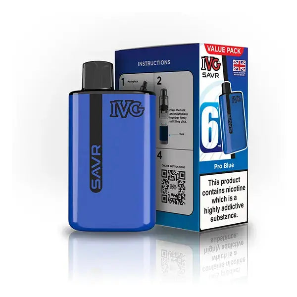 IVG SAVR 3000 Puffs Pre-Filled Pod Kit (Pack of 5) IVG