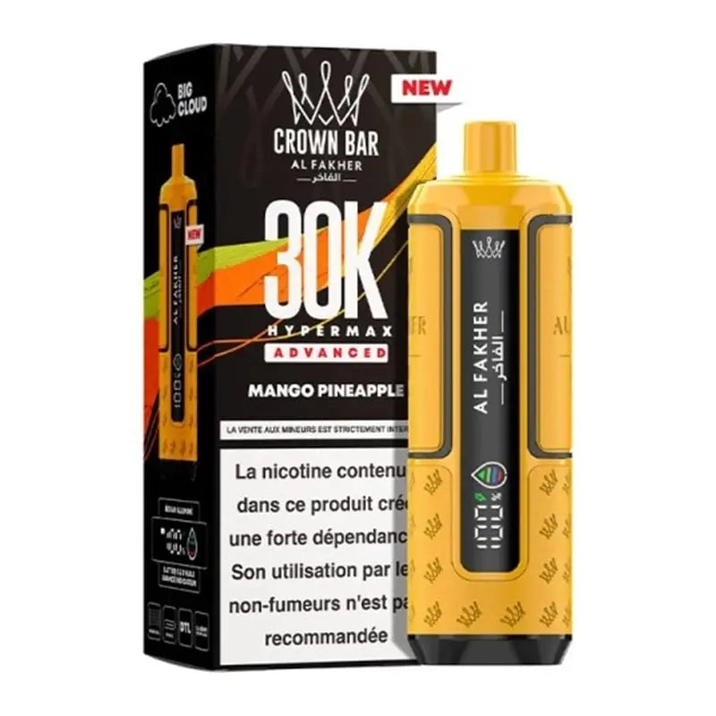 Alfakher Crown Bar 30K Hypermax Kit (Pack of 5)