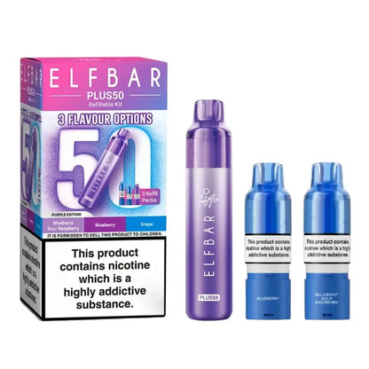 Elf Bar 50K Pre Filled Pod Kit (Pack of 5) Elf Bar